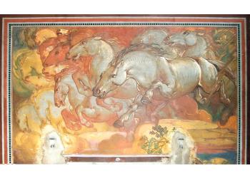 Decorazione con cavalli Decorazione con cavalli